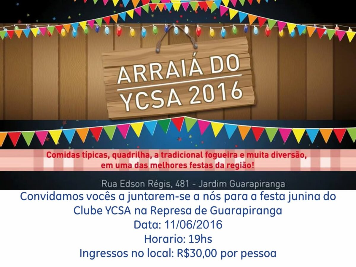  Festa Junina no Clube YCSA