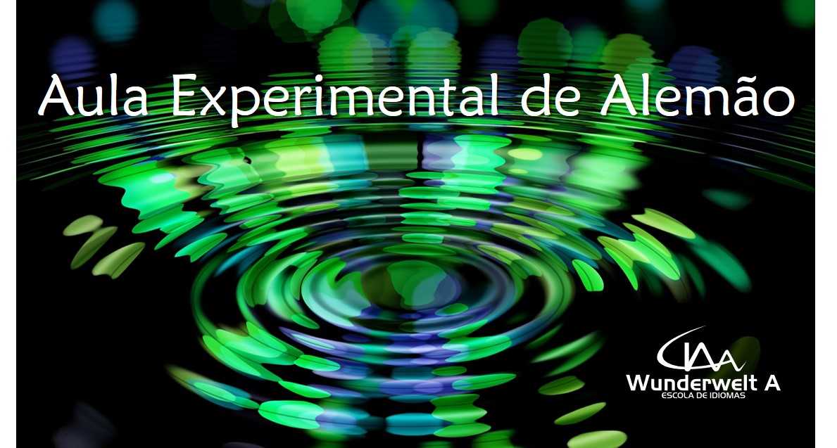  Aula Experimental de Alemão – Março e Abril 2018